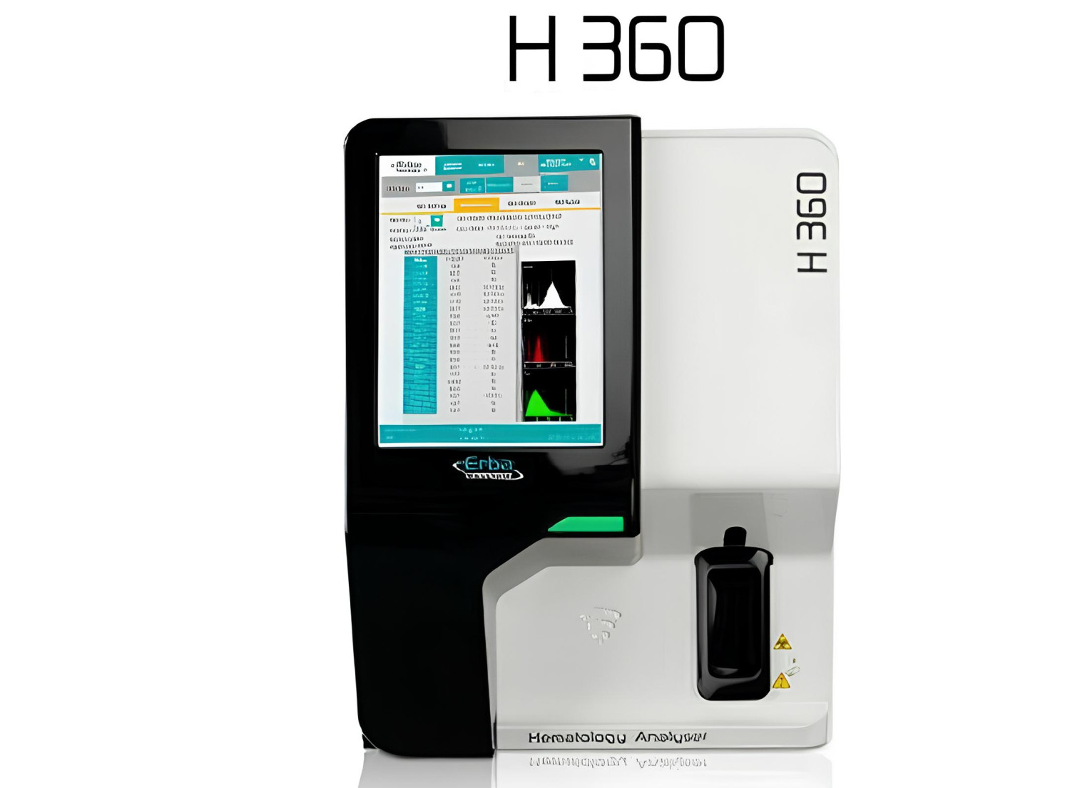 ERBA Fully Automatic Transasia H 360 3 Part Diff Hematology Analyzer