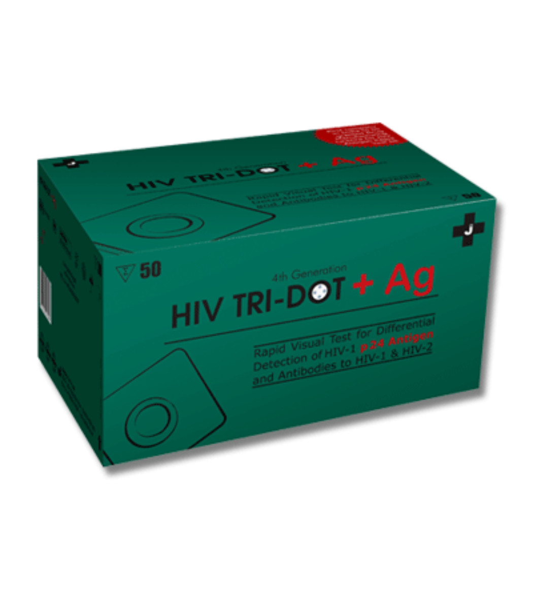 J Mitra HIV Tri-Dot + Ag
