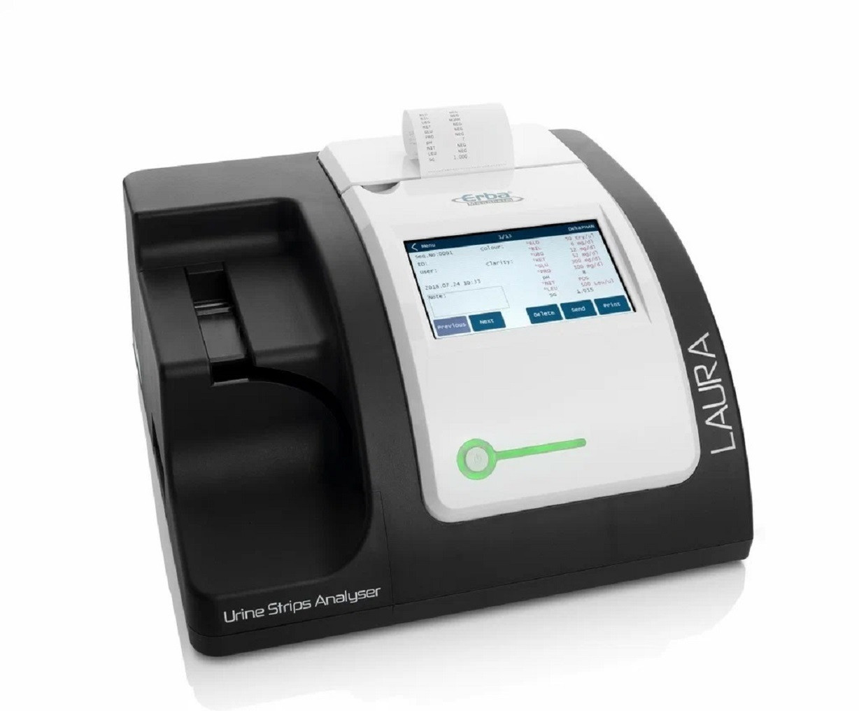 Semi Automatic Transasia Laura SMART Compact Urine Strip Reader