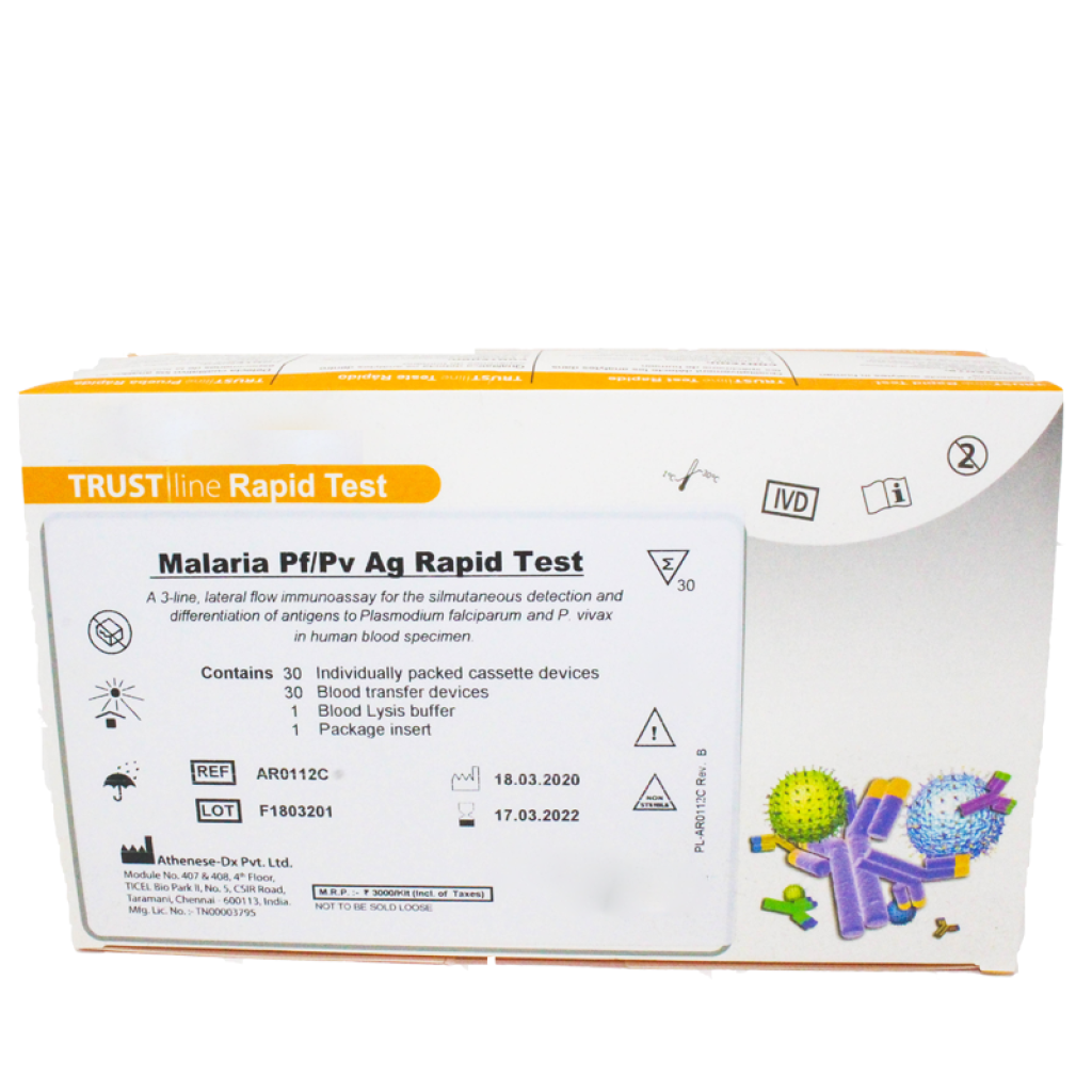 Trustline Malaria Pf/Pv Ag Rapid Test