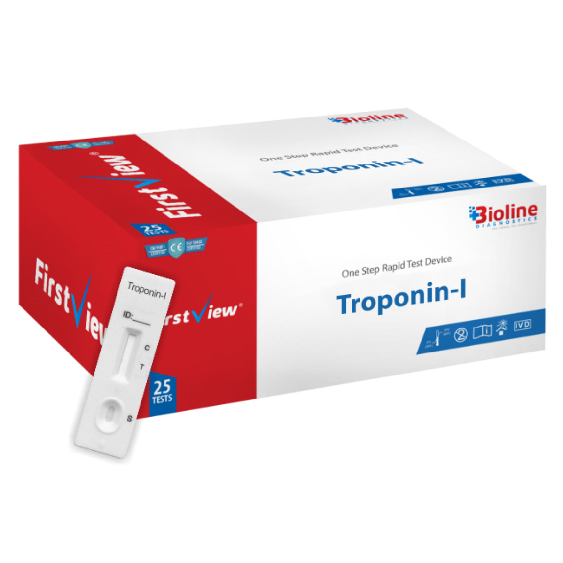 Bioline FirstView Troponin-I Test Kit