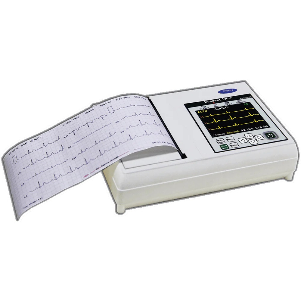 ECG Clarity True Beat 100F (6CH) ECG Machine